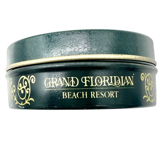 Vintage Rileys Toffee and Grand Floridian Notions Tins Beach Sailing Scenes Pair - Picture 5 of 11